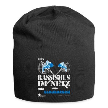 Kein Rassismus im Netz - Jersey-Beanie - Schwarz - Vorne