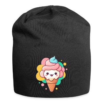 Période glaciaire estivale - Bonnet en jersey - noir - Devant