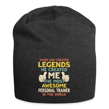 Personal Trainer - Jersey Beanie - charcoal grey - Front