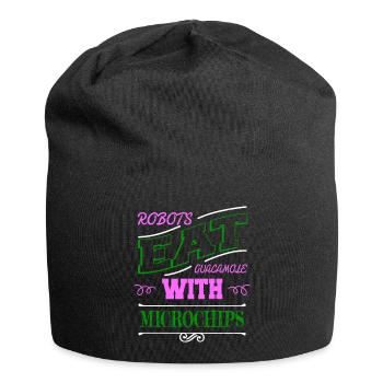birthday present birthday present idea humor - Jersey Beanie - black - Front
