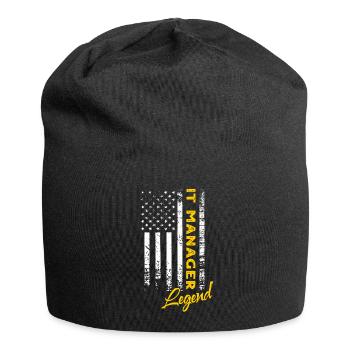 IT Manager Legende - Jersey-Beanie - Schwarz - Vorne