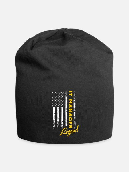 IT Manager Legende - Jersey-Beanie - Schwarz