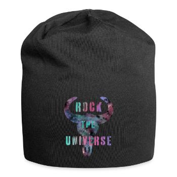 Universe Rockhead - Jersey-Beanie - Schwarz - Vorne