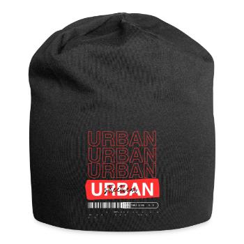 Dicton du design streetwear urbain - Bonnet en jersey - noir - Devant
