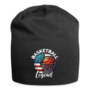 Dictons de basket-ball - Bonnet en jersey - noir - Devant