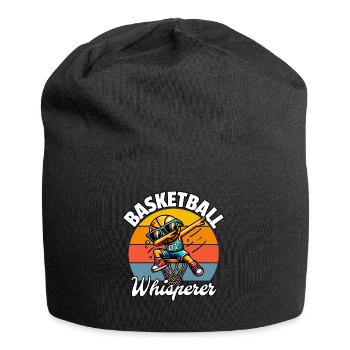 Basketball Whisperer - Jersey-Beanie - Schwarz - Vorne