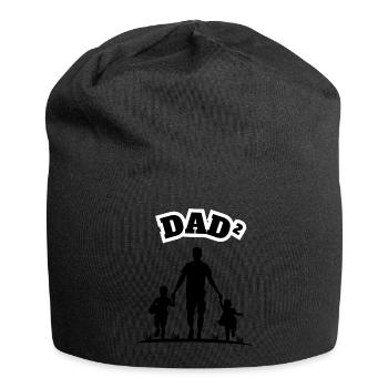 Dad² 2 Children Black - Jersey-Beanie - Schwarz - Vorne