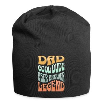 Papa Beer Brewer - Jersey Beanie - black - Front