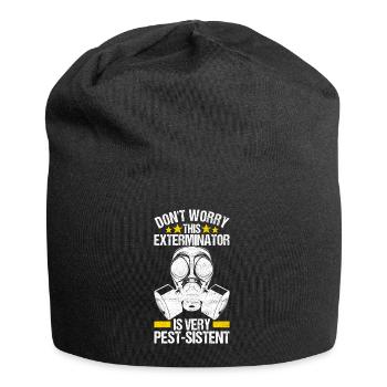 Exterminateur de lutte antiparasitaire - Bonnet en jersey - noir - Devant