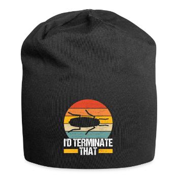 Pest Control Exterminator - Jersey Beanie - black - Front