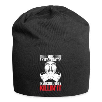 Exterminateur de lutte antiparasitaire - Bonnet en jersey - noir - Devant