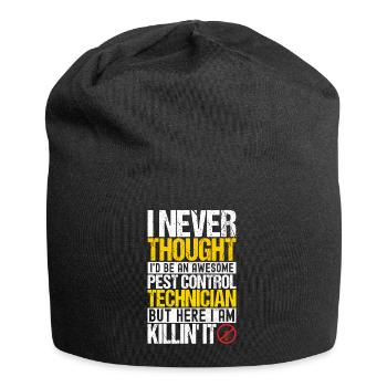 Pest Control Exterminator - Jersey Beanie - black - Front