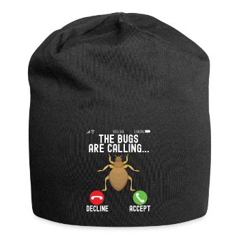 Exterminateurs en lutte antiparasitaire - Bonnet en jersey - noir - Devant