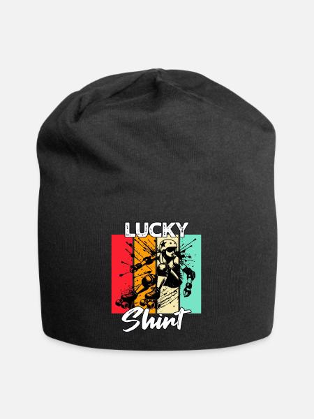 Roller derby - Bonnet en jersey - noir