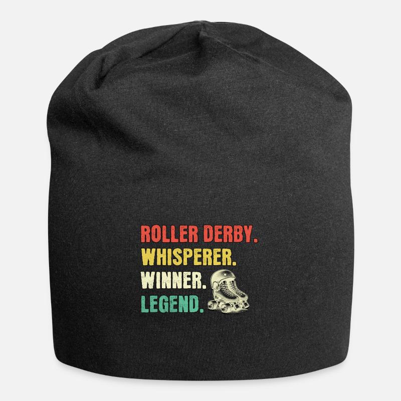 Roller Derby Whisperer Roller Derby Legend - Bonnet en jersey - noir