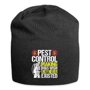 Exterminateurs de lutte antiparasitaire - Bonnet en jersey - noir - Devant
