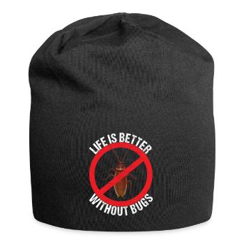 Exterminateurs de lutte antiparasitaire - Bonnet en jersey - noir - Devant