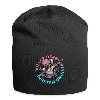 Vainqueur du Roller Derby - Bonnet en jersey - noir - Devant