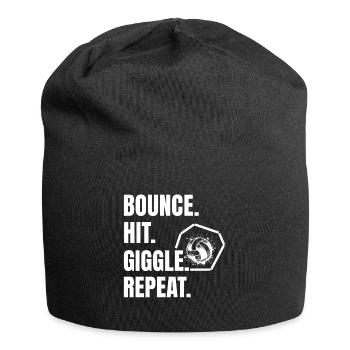 Funny Gaga Ball Saying - Jersey Beanie - black - Front