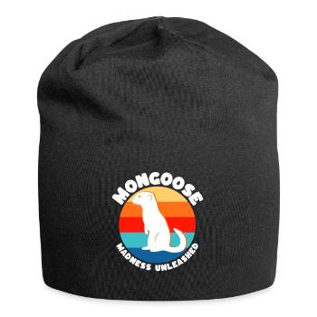 Dictons de suricate - Bonnet en jersey - noir - Devant