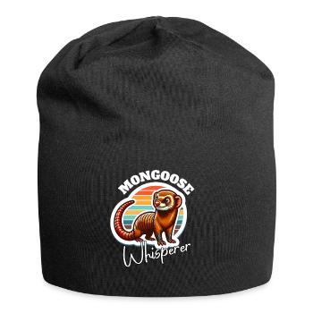 Meerkat Whisperer - Jersey Beanie - black - Front