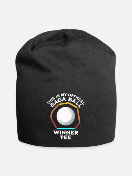 Gaga Ball Spieler - Jersey-Beanie - Schwarz