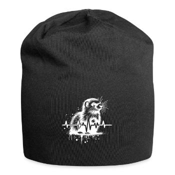 Ermine Cardio - Jersey Beanie - black - Front