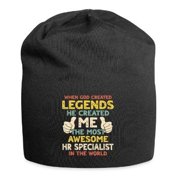 HR Specialist - Jersey Beanie - black - Front