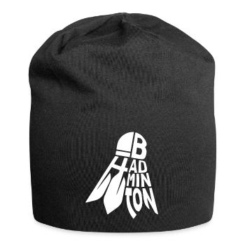 Badminton - Bonnet en jersey - noir - Devant