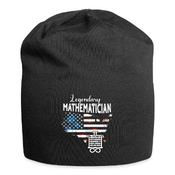 Mathematician - Jersey Beanie - black - Front