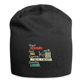 Mathematician Dad - Jersey Beanie - black - Front