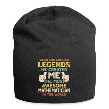 Mathematician - Jersey Beanie - black - Front