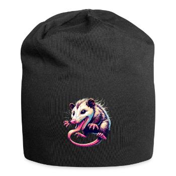 Opossum - Jersey-Beanie - Schwarz - Vorne