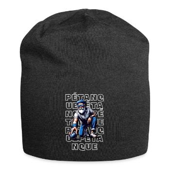 Petanque - Jersey-Beanie - Anthrazit - Vorne
