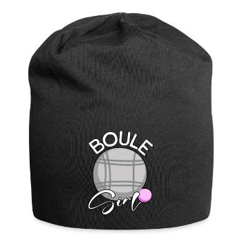 Boule Girl - Jersey Beanie - black - Front