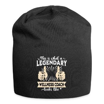 Coach de bien-être légendaire - Bonnet en jersey - noir - Devant