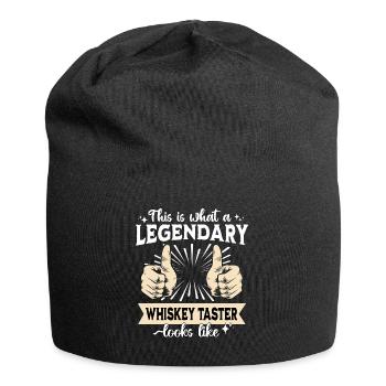 Legendary whiskey drinker - Jersey Beanie - black - Front