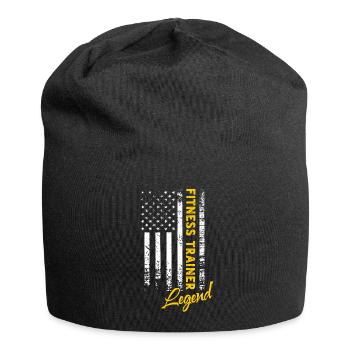 Fitness Trainer Legend - Jersey Beanie - black - Front