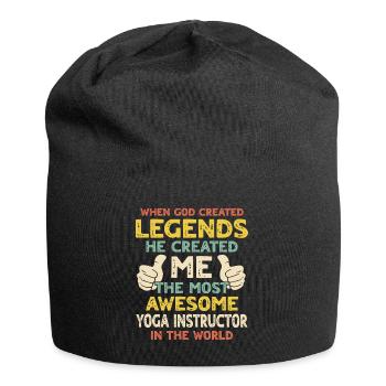 Yoga Instructor - Jersey Beanie - black - Front