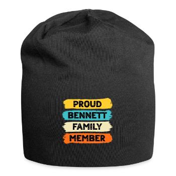 Stolzer Bennett - Jersey-Beanie - Schwarz - Vorne