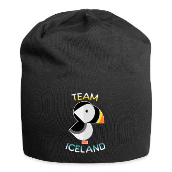 Équipe Puffins Islande - Bonnet en jersey - noir - Devant