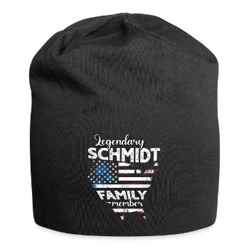 Famille Schmidt États-Unis - Bonnet en jersey - noir - Devant