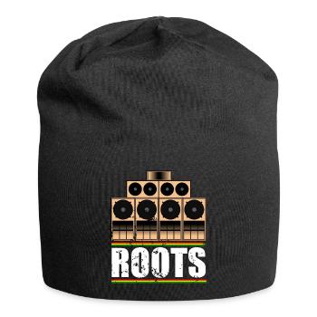 Roots Reggae - Bonnet en jersey - noir - Devant