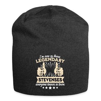Legendäre Stevens Legende - Jersey-Beanie - Anthrazit - Vorne