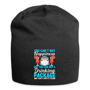 Kreuzfahrt Urlaub Kreuzfahrtschiff - Jersey-Beanie - Schwarz - Vorne