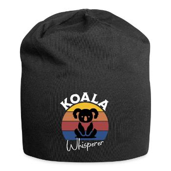 Koala Whisperer - Jersey Beanie - black - Front