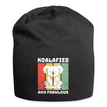Koala Sayings - Jersey Beanie - black - Front