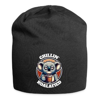 Koala Sayings - Jersey Beanie - black - Front