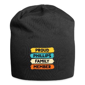 Stolzer Phillips - Jersey-Beanie - Schwarz - Vorne