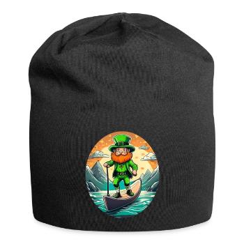 Planche à pagaie Shamrock Shamrock de la Saint-Patrick - Bonnet en jersey - noir - Devant